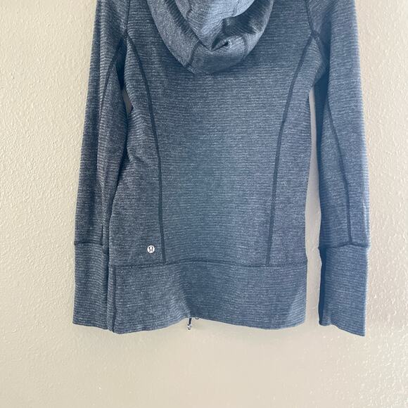 Lululemon Stride Jacket Soft mini Check Black heathered coal - Picture 5 of 12